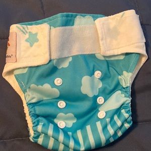 Pair of newborn Kawaii Baby cloth diapers